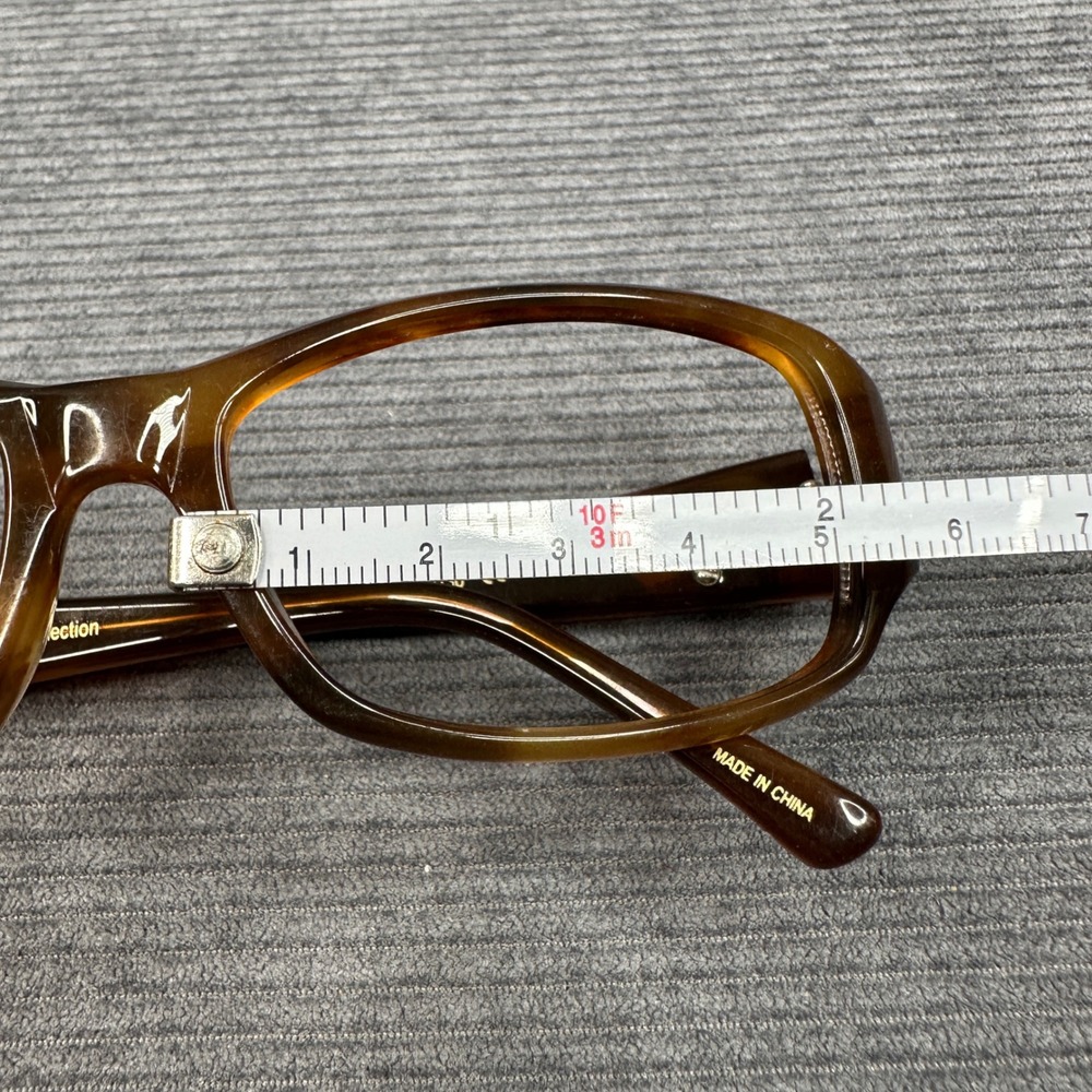 Elizabeth Arden EA 5168-1 Brown Tortoise Rectangular Y2K Eyeglasses Frames 54mm - Picture 10 of 14